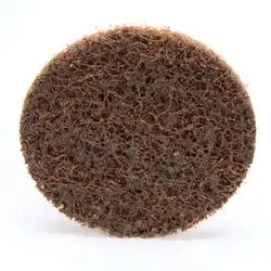 Scotch-Brite 2 in. Brown Aluminum Oxide Coarse Roloc™ Non-Woven Surface Conditioning Disc - 50 Per Box