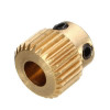 MK8 40 Teeth Brass Extruder Drive Gear