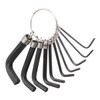 10Pcs Metric Hex Key Allen Wrench Set