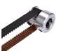 2GT 6mm 280MM Anti-slip Closed Loop Timing Belt Rubber