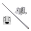 8mm Horizontal 600mm Linear Guide Shaft Rod Slide