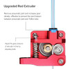 MK8 1.75 Right Hand Extruder Pneumatic Joint Red