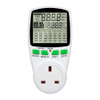 UK Plug Plug-in Digital LCD Energy Monitor Meter