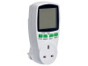 UK Plug Plug-in Digital LCD Energy Monitor Meter