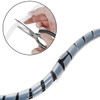 Spiral Wrap Winding Cable 4mm (White)