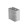 E3D 2 IN 1 Out Multi Color Extruder Aluminium Block