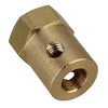 Hex coupling 3mm for Robot Smart Car Wheel 18mm Length
