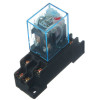 PTF08A relay socket + Omron relay LY2NJ 10A 24V