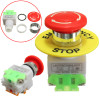 LAY37- 11ZS 1NO 1NC DPST Emergency Button/Switch