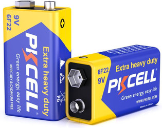 1.5V, 3V, 6V, 9V and 12V Batteries