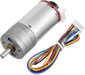 DC N25 Metal Geared Motor with Encoder