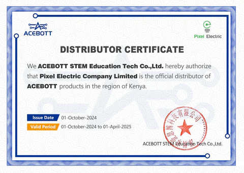 Pixel Electric Becomes Official Reseller of ACEBOTT STEM Kits in Kenya