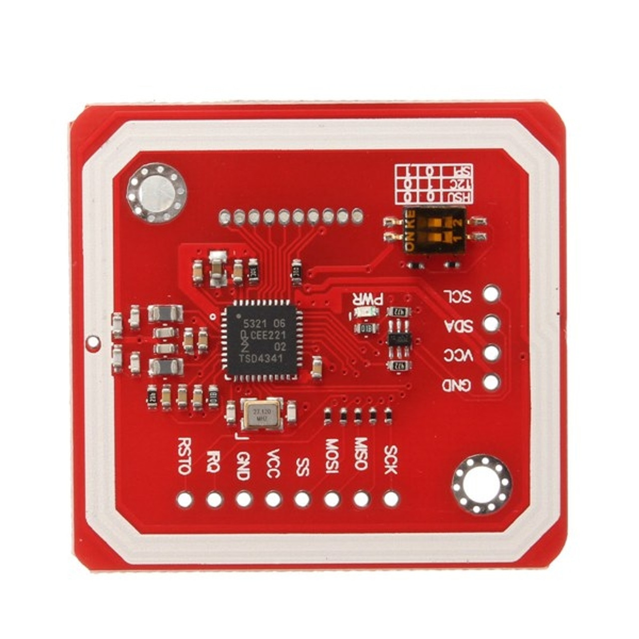 PN532 NFC RFID Reader Writer Module compatible with Arduino.