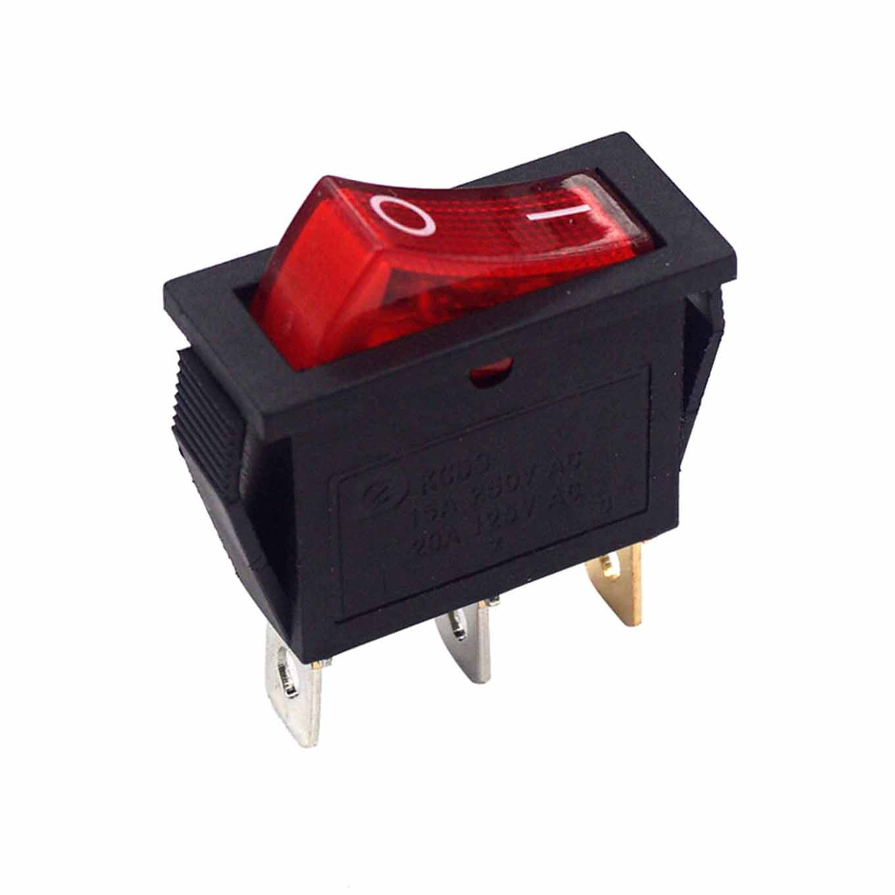 Rocker Switch: 3-Pin, SPDT, 10A - Pixel Electric Company Limited