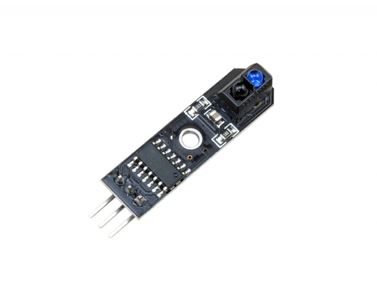 TCRT5000 Infrared Line Tracking Module - VCC (5V).