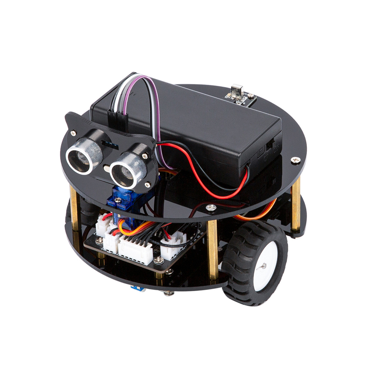 Turtle 2WD Basic Arduino Robot Kit - iOS Compatible