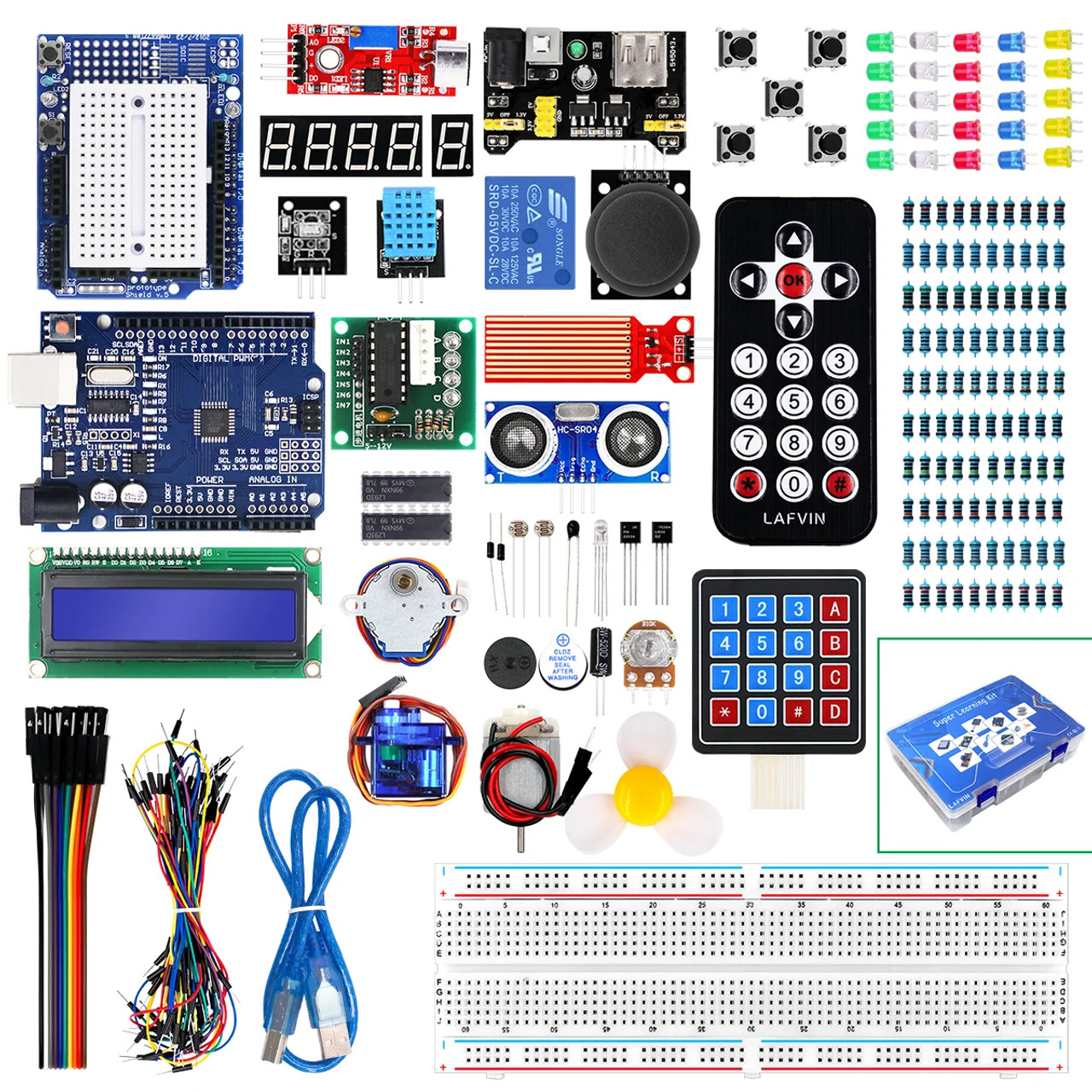 Starter Kit Compatible ARDUINO à base de UNO R3 et kit RFID