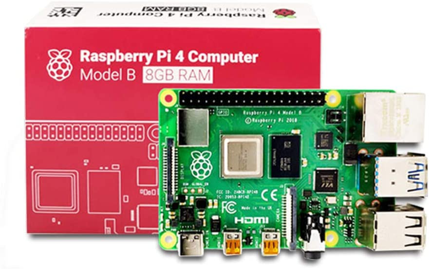 Raspberry Pi 4B - 8GB RAM ( Quad-core 1.5GHz processor).