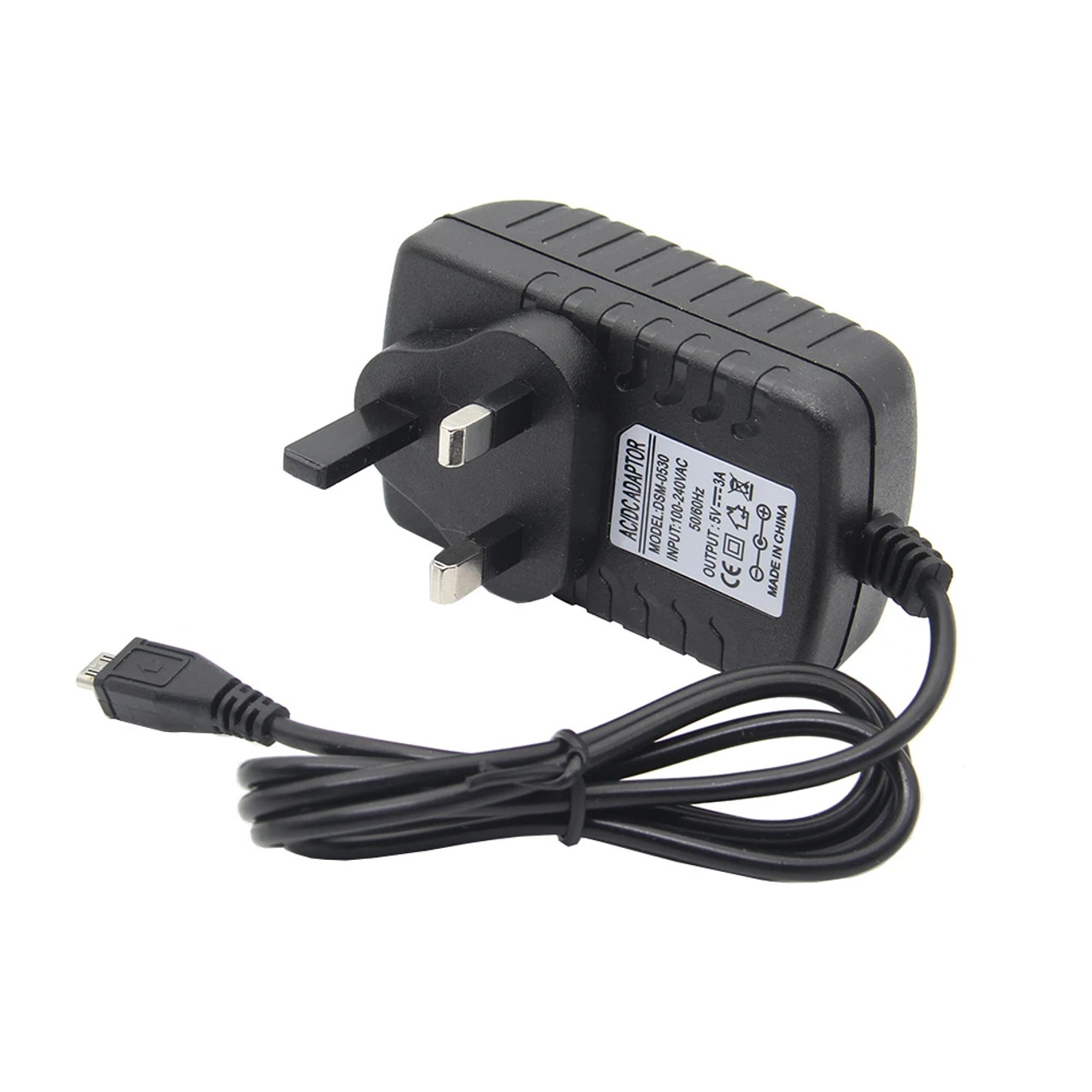 5V 3A Raspberry Pi 3 power adapter - Input: 100-240V AC