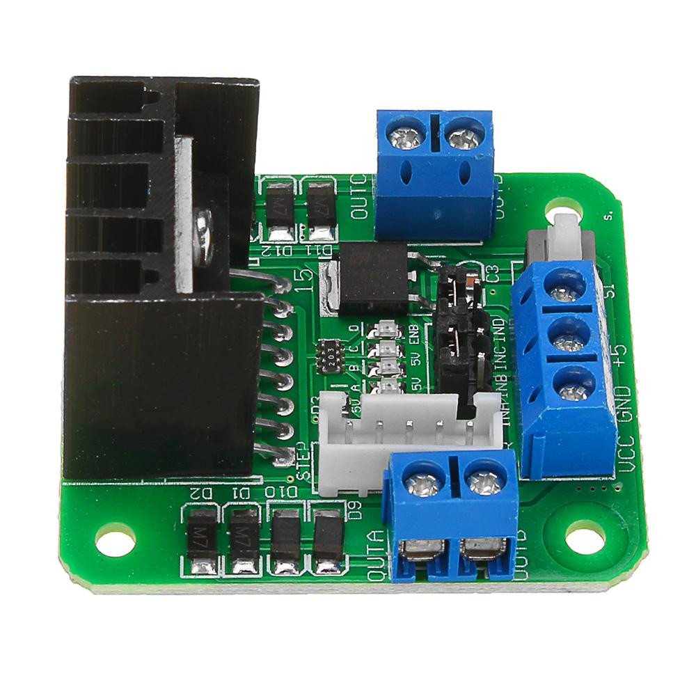 L298 Dual H-Bridge Motor Driver Board - 2A peak current.