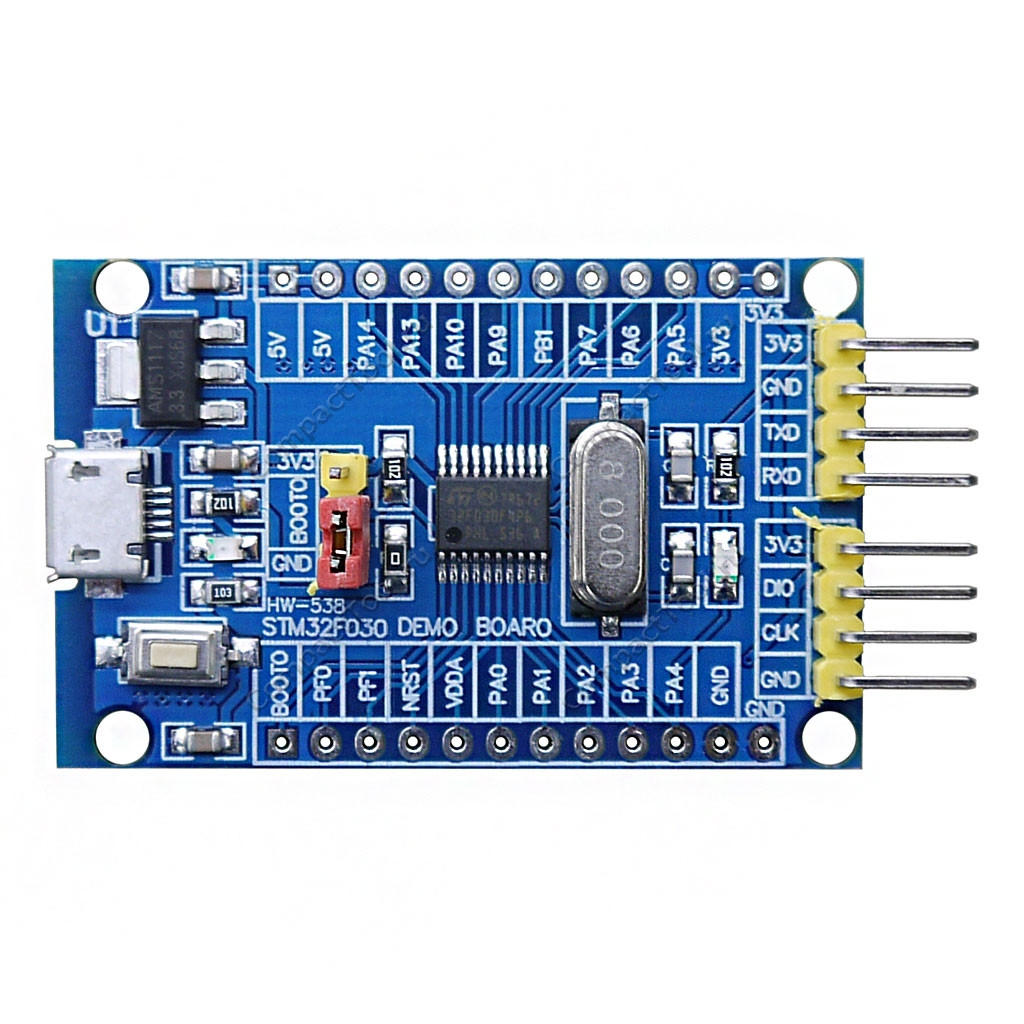 STM32F030F4P6 ARM Cortex-M0 Minimum System Development Board - Compatible With Arduino
