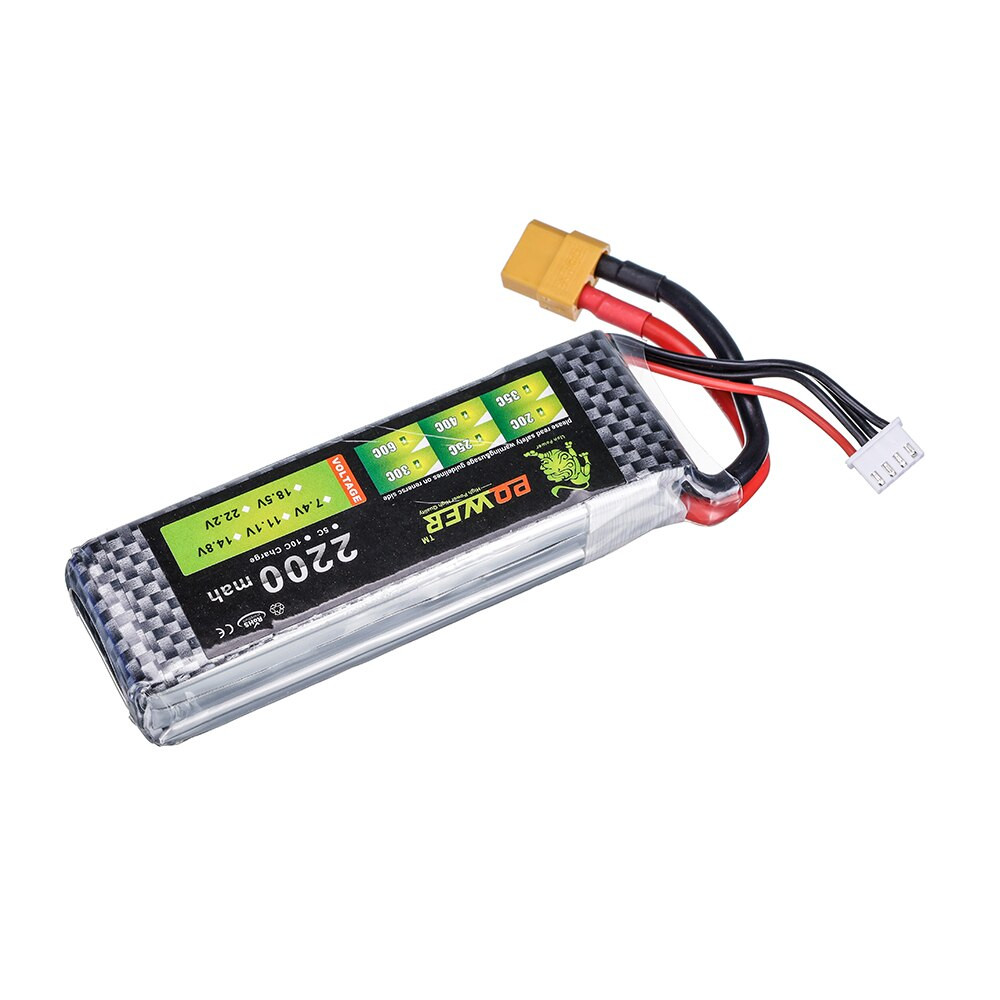 2200mAh 35C 3S 11.1V Lipo Battery Pack - Code: PEHIP47