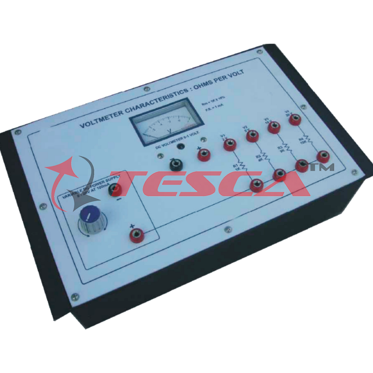 Voltmeter Characteristics Ohms Per Volt Order Code 36316