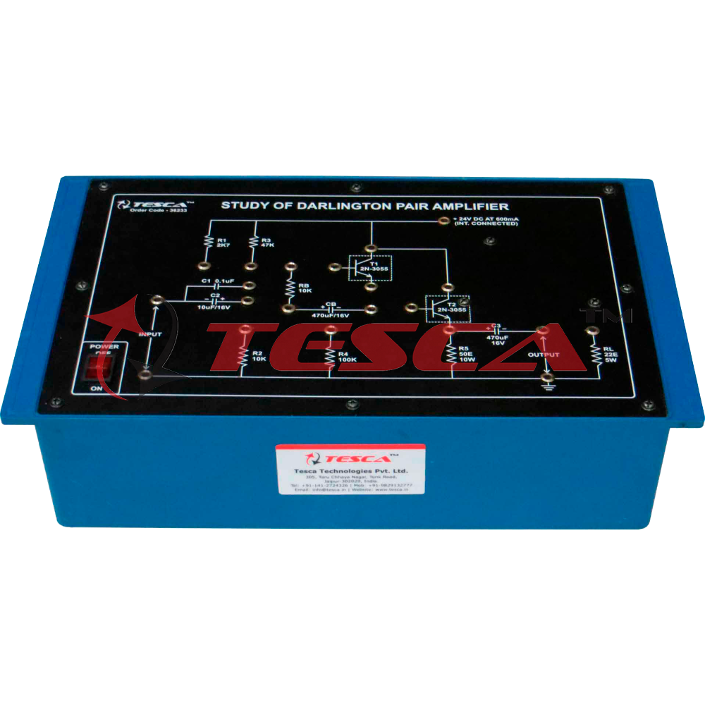 Darlington Pair Audio Amplifier at Joyce Hartmann blog