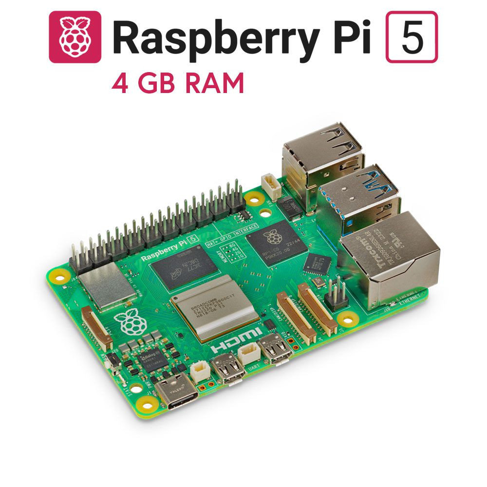 Raspberry Pi 5 4GB - Pixel Electric Company Limited
