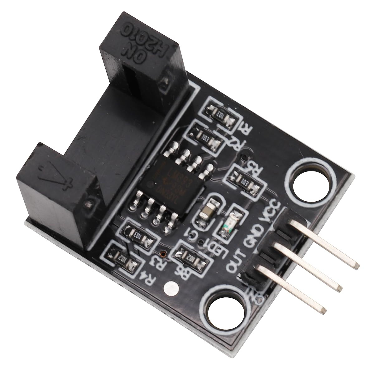 Speed sensor Tacho sensor with LM393 comparator.