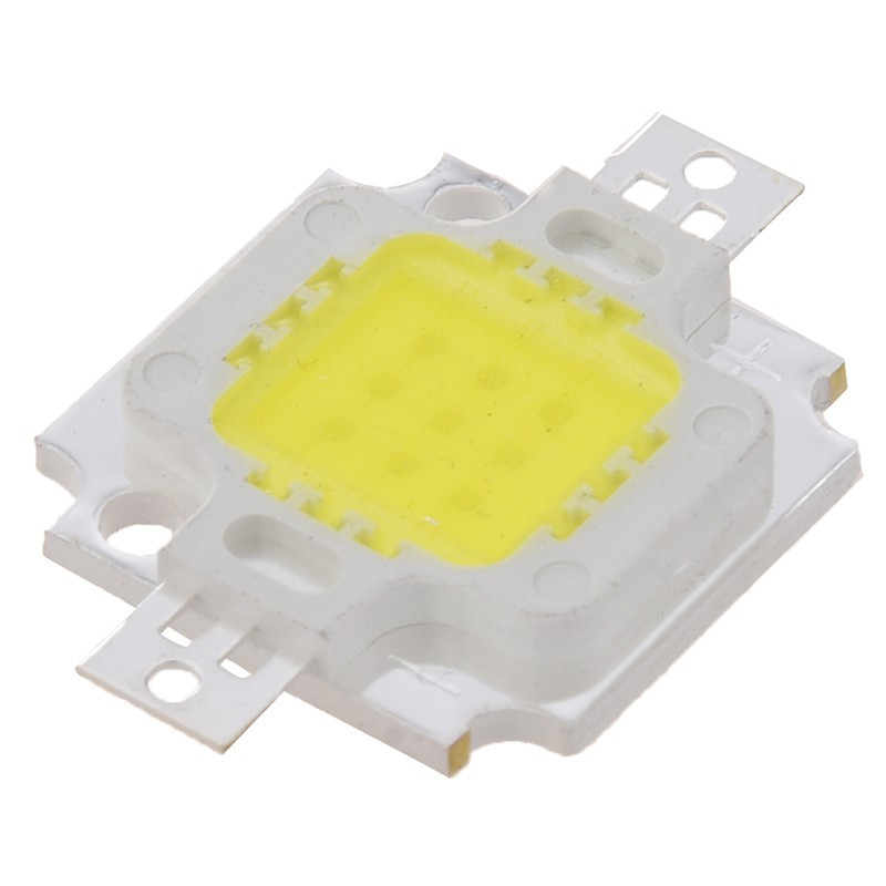 10W SMD High Power LED Bulb - 800-900mA, DC 9-12V.
