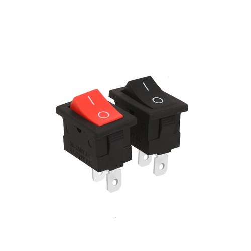 Power Rocker Switch 6A/250V - easy 'ON/OFF' indication.