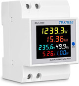 Digital Voltage, Current and Frequency Meter