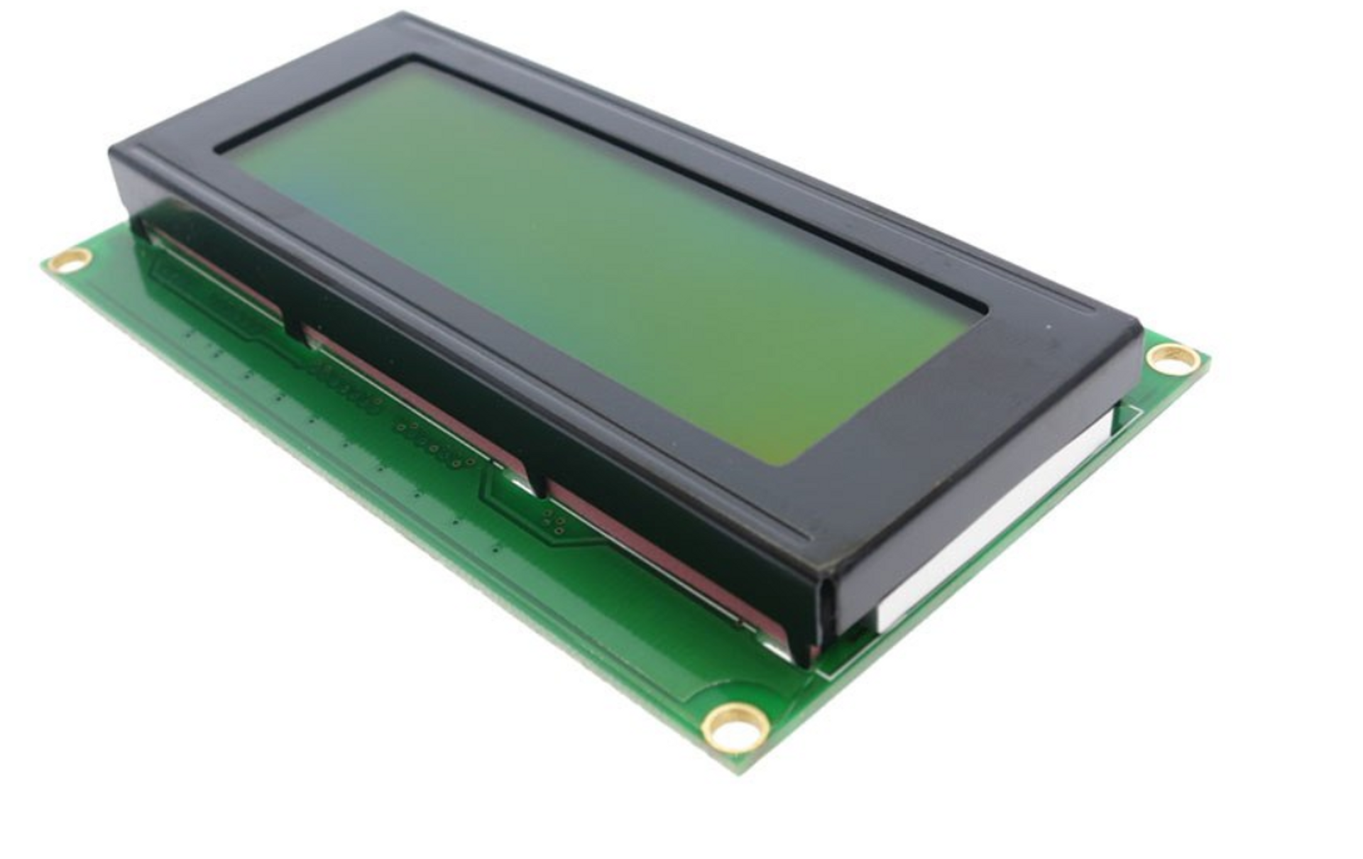 LCD 16x2 Yellow backlight /w I2C - 5V DC.