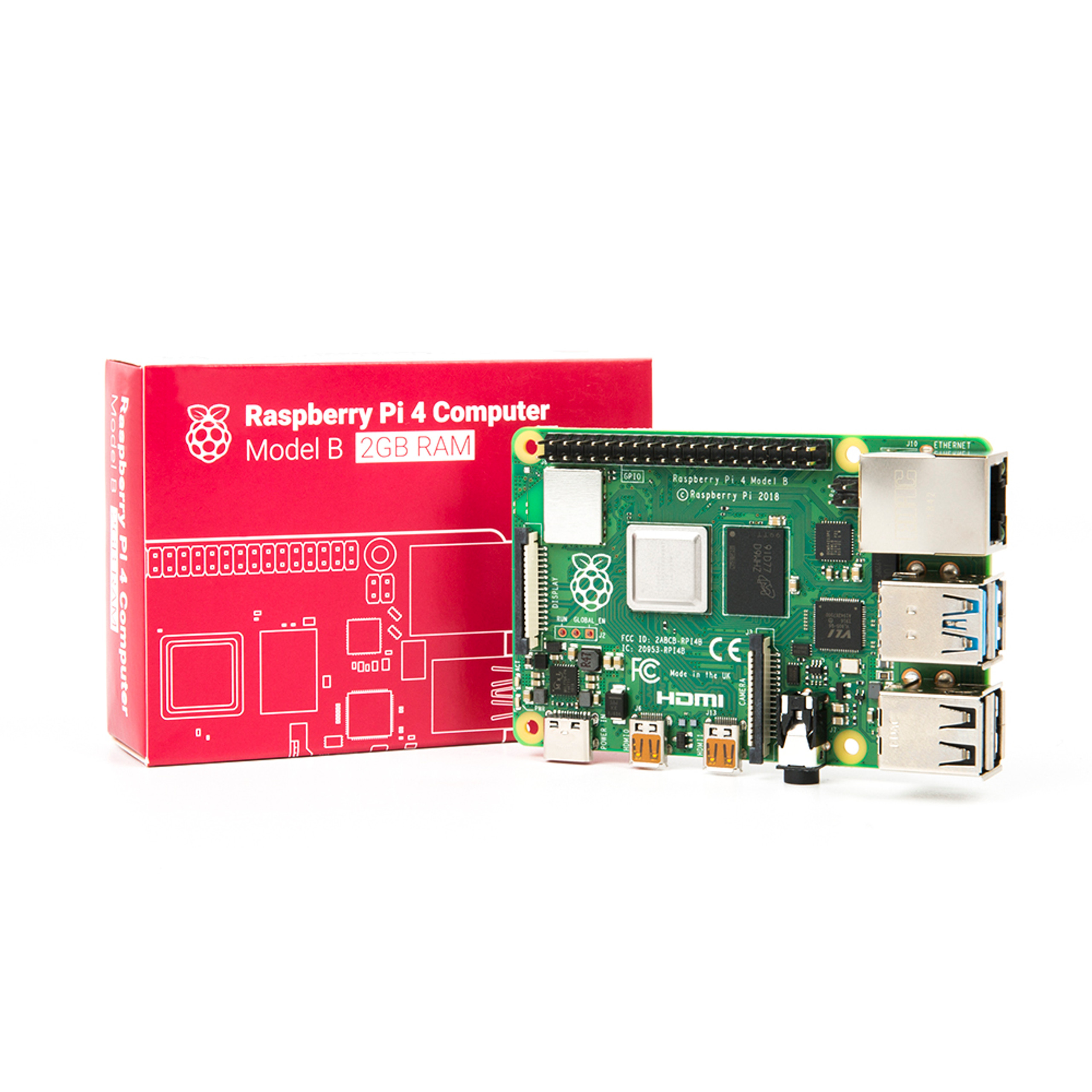 Raspberry Pi 4B - 8GB RAM ( Quad-core 1.5GHz processor).
