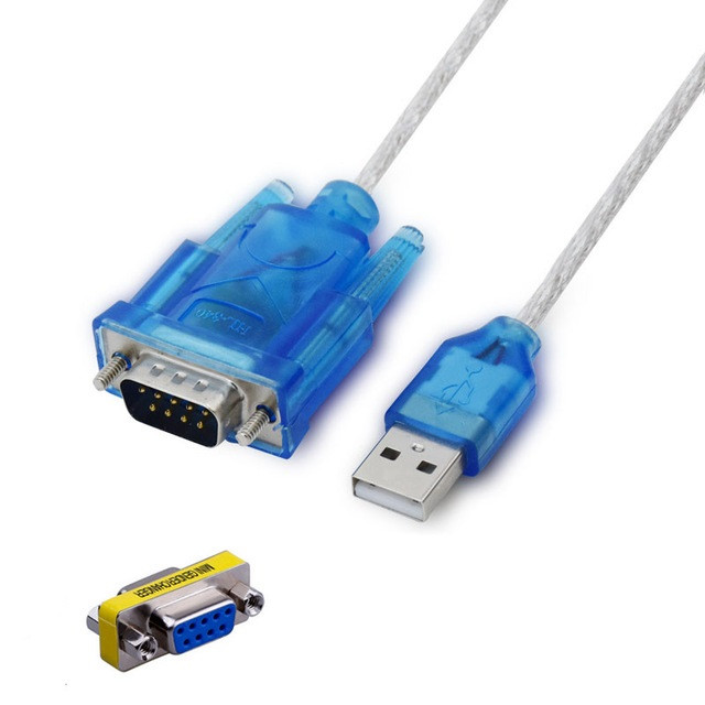 USB to RS232 Serial Port 9 Pin Cable - no external power.