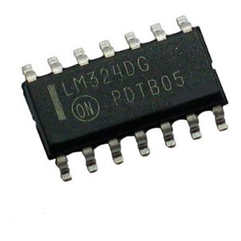 LM324DR, Op Amp, 1.2MHz 14-Pin SOIC LM324DR, Op Amp, 1.2MHz 14-Pin SOIC