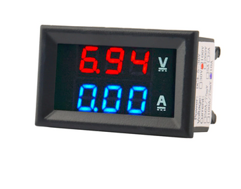 DC 0-100V/10A Digital voltage current meter