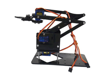 4 DOF  Acrylic Robot arm arduino