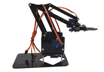 4 DOF  Acrylic Robot arm arduino