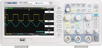 Siglent SDS1102CNL+ LCD Digital Oscilloscope, 100 MHz