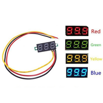 DC 0-100V Digital Voltmeter LED Display