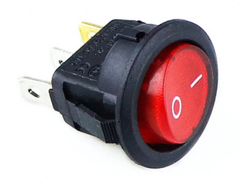 AC 10A/250V 3 Pin Waterproof Round Rocker Switch