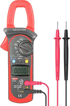 Uni-T UT203+ Digital Clamp Multimeter DC AC Current Voltmeter 600A