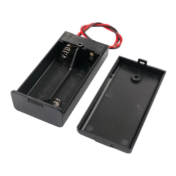 AAA 2-Battery Case with Power Switch ON/OFF