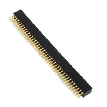 1.27mm 2×40 Pin Female Double Row Header Strip