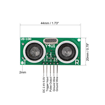 US-100 High Precision Ultrasonic Range Finder