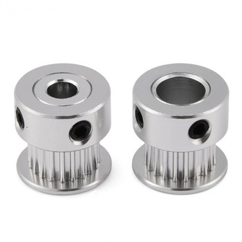 2GT Timing Belt Pulley 20-T Bore 8mm Aluminium 2GT Timing Belt Pulley 20-T Bore 8mm Aluminium