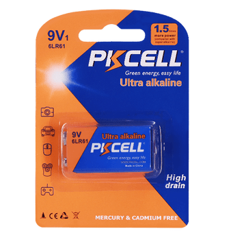6LR61 1B 9V Alkaline Battery