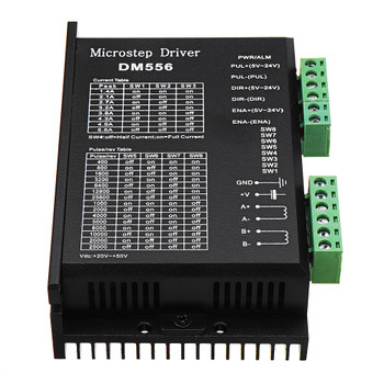 DM556 2-Phase 18-48 VDC Max. 5.6A Stepper Motor Driver